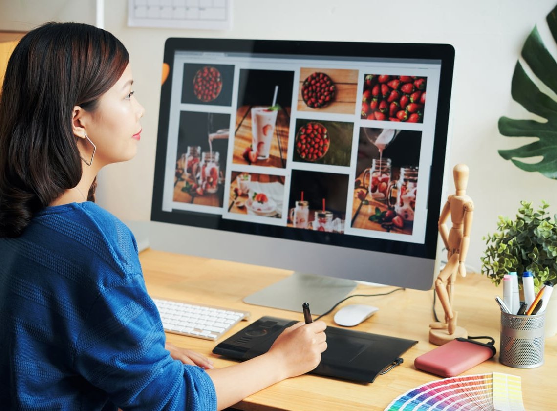 shiny product photography studio